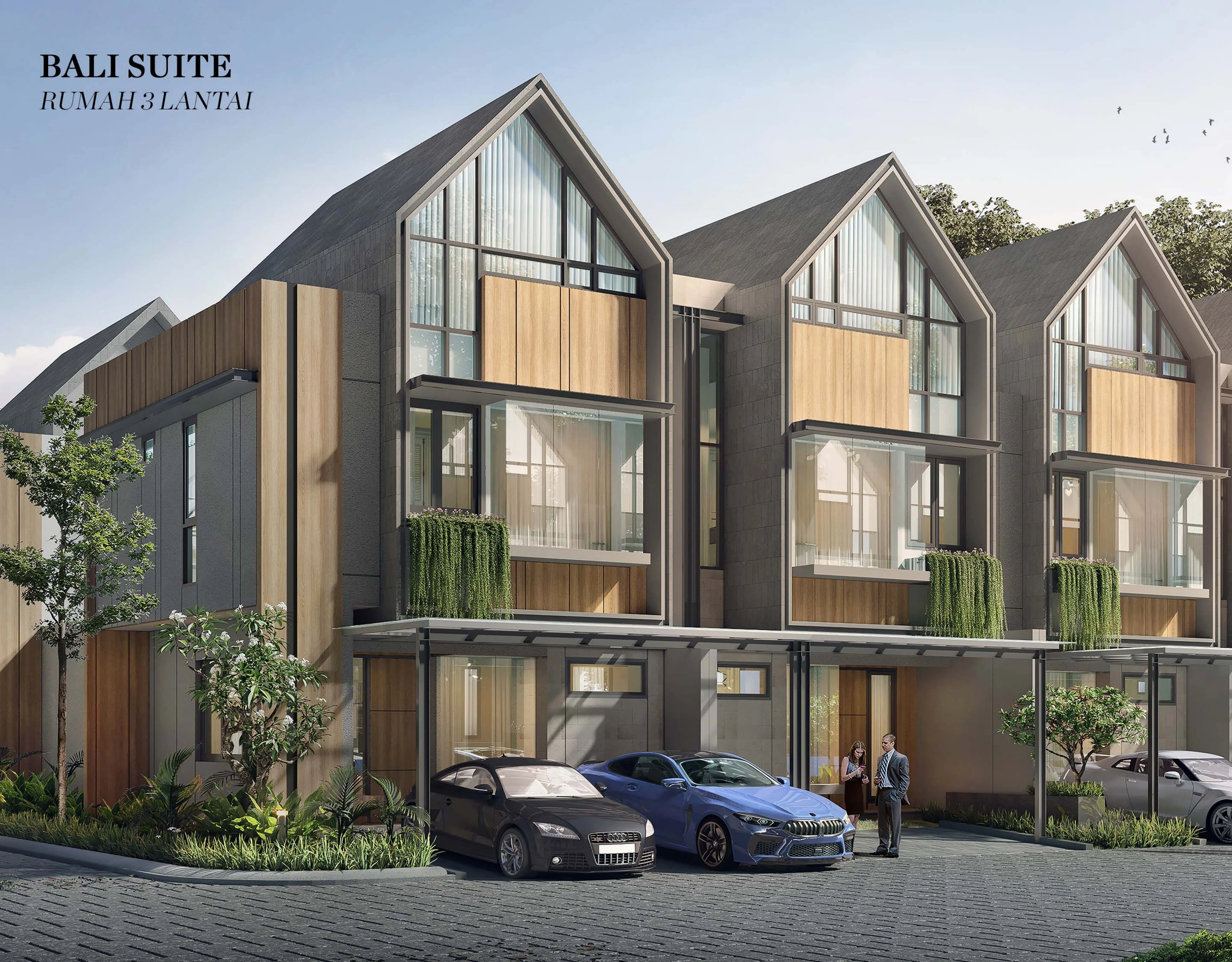 Bali Suite — hunian 3 lantai